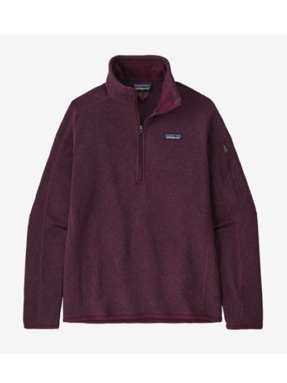 Patagonia Women's Better Sweater® 1/4-Zip Fleece Plum Purple